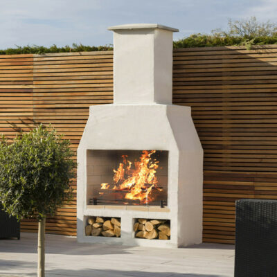 Volcanic Garden Fireplace barbecue - large model