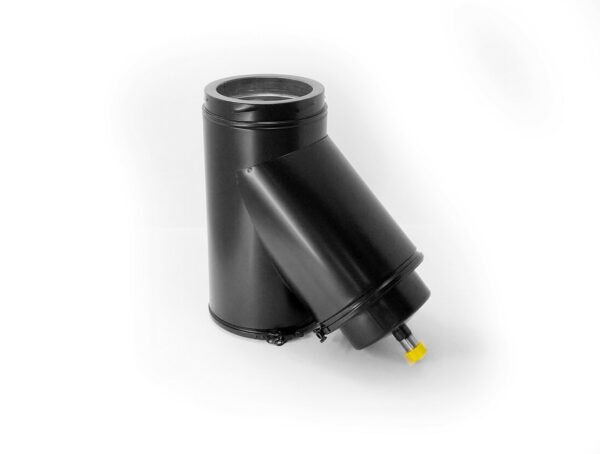 135 Degree Tee including Drain Cap (Condensing and Dry Applications) - ICID Plus